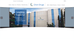 Desktop Screenshot of cironpharma.com