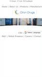 Mobile Screenshot of cironpharma.com